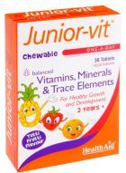 JuniorVit Masticable para Niños Mayores de 2 Años 30 Comprimidos