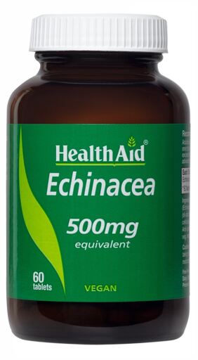 Echinacea 500 mg Derivado de Hierbas Silvestres 60 Comprimidos