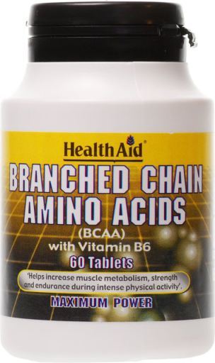 Branched Chain Amino Acids Aminoácidos de Cadena Ramificada 60 Comprimidos