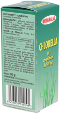 Chlorella 60 Comprimidos 500 mg