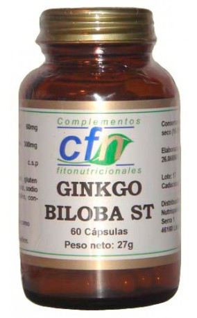 Ginkgo Biloba (24%)St 60 cápsulas