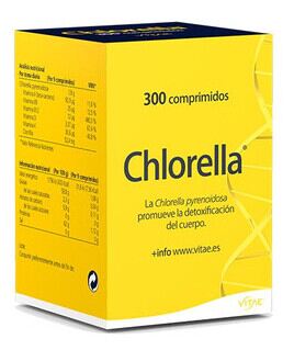 Vitae Chlorella complemento alimenticio 200 ml 300 comprimidos