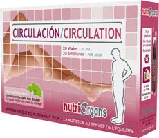 Nutriorgans Circulacion 20Amp.