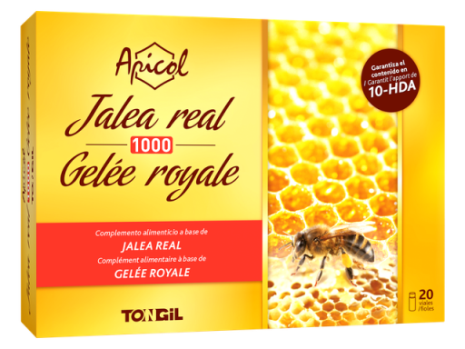 Tongil Apicol Jalea Real 1000 gr 20 viales