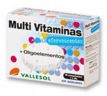 Multivitamínico + Oligoelementos Efervescente 24 Comprimidos