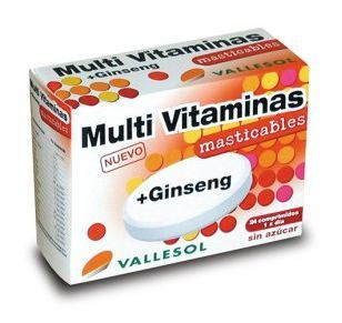 Multivitaminas+Ginseng 24 Comprimidos
