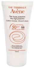 Crema Solar Pieles Intolerantes 50+