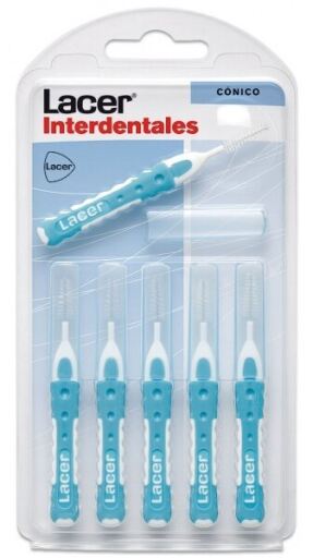 Interdental Cepillo Cilíndrico Recto Cónico 6 unidades