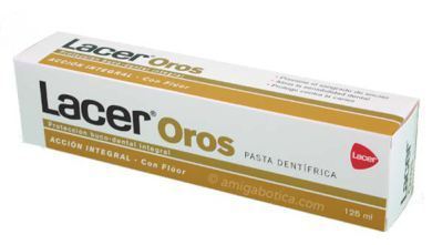 Lacer oros pasta 125 ml laminado