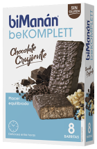 BeKomplett Barritas Chocolate Crujiente 8 Unidades