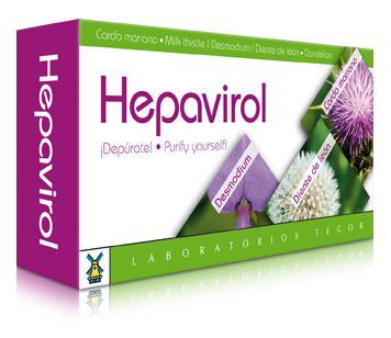 Hepavirol complemento nutricional 60 capsulas