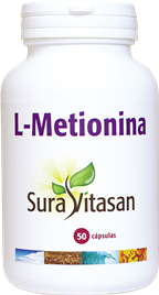 L-Metionina 500 mg 50 Cápsulas