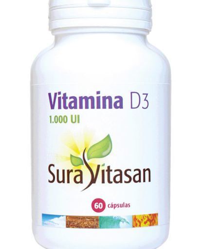 Vitamina D3 60 Cápsulas