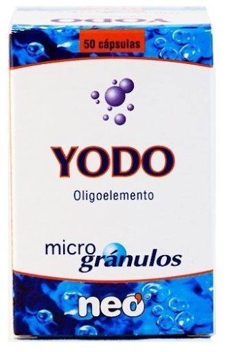 Yodo Microgranulos 50 Cápsulas