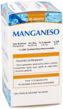 Manganeso Microgranulos 50 Cápsulas