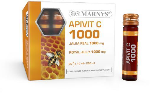Apivit C 20 viales x 1000 mg