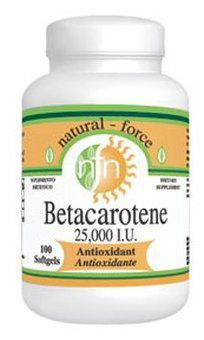 Beta-Caroteno/pro-Vitamina A 25000Ui 100 Perlas