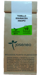 Tomillo Echinacea Hisopo Bolsa 10 Sobres