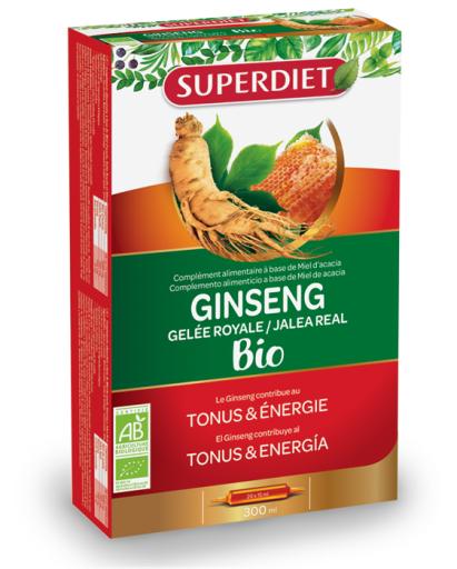 Ginseng Jalea Real Bio 20 ampollas