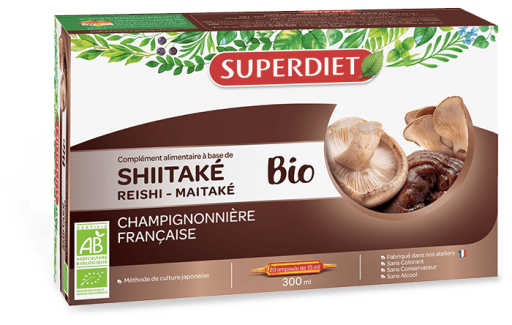 Shitake-Maitake-Reishi Bio 20 ampollas