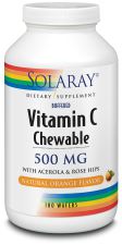 Vitamina C 500 Sabor Naranja 100 Comprimidos Masticables