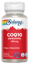 Coq10 Ubiquinol 100 mg 30 Perlas