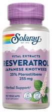 Super Resveratrol 250 mg 30 Cápsulas Vegetales