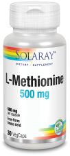 L-Metionina 500 mg 30 Cápsulas