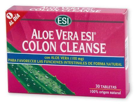 Colon cleanse aloe vera 30 comprimidos