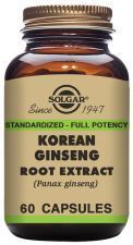 Ginseng Coreano Raiz Panax Ginseng 60 Cápsulas