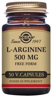 L-Arginina 500 mg 50 Cápsulas vegetales