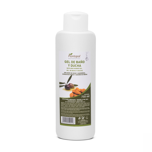 Gel de Baño aceite de Oliva Almendras 750 Ml