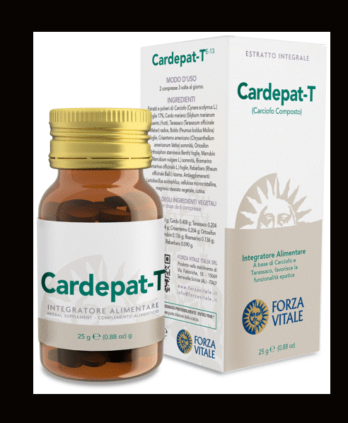 Cardepat Carciofo Composto Hepatico Comprimidos 25 gr