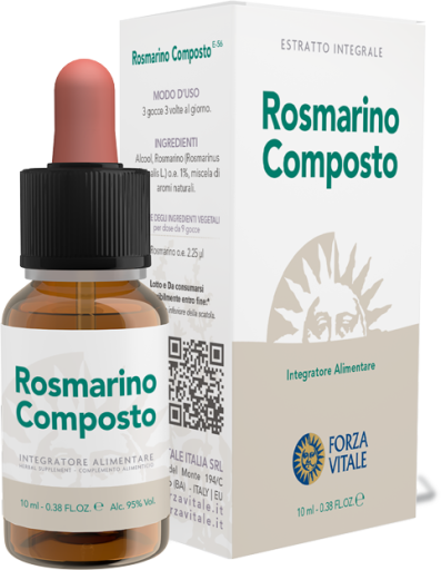 Rosmarino Composto Plomo Metal Espagirico 10 ml