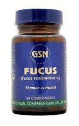 Fucus 50 Comprimidos. 800 mg.