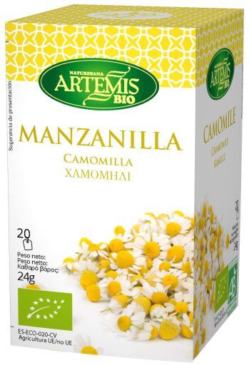 Manzanilla Infusion Bio 20 unidades