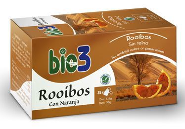 Rooibos con Naranja 1,5 gr 25 Bolsitas