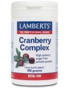 Cranberry complex 100 gr complejo de arándano rojo con vitamina C y FOS