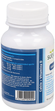 Calcio+Vitamina D 100 Comprimidos Masticables