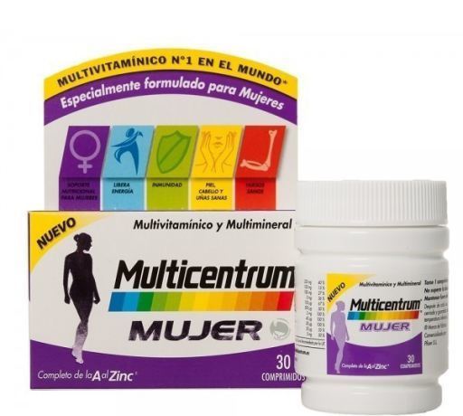 Multicentrum Mujer 30 comprimidos