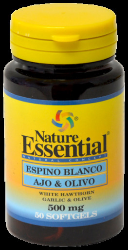 Espino Blanco+Ajo+Olivo 500 ml 50 perlas