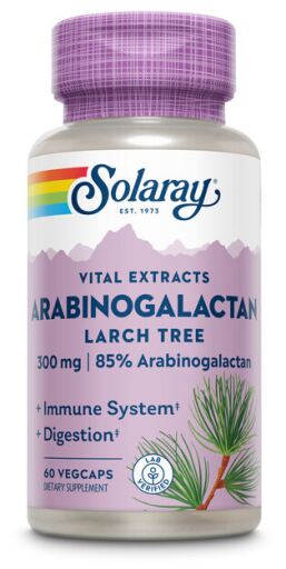 Solaray Arabinogalactano 60 C&aacute;psulas Vegetales