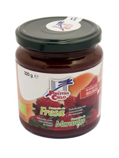 Compota De Fresa Bio 320 gramos Finestra