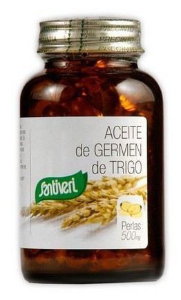 Perlas Aceite Germen Trigo 500 mg 120 perlas