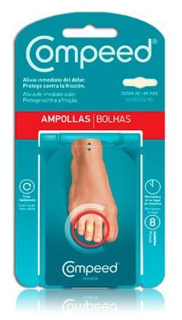 Compeed Ampollas dedos Pies 8 unidades