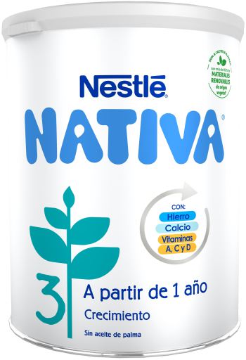 Leche de Crecimiento Nativa 3 800 gr