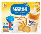 Leche y Cereales con Galletas Maria 2x250ml