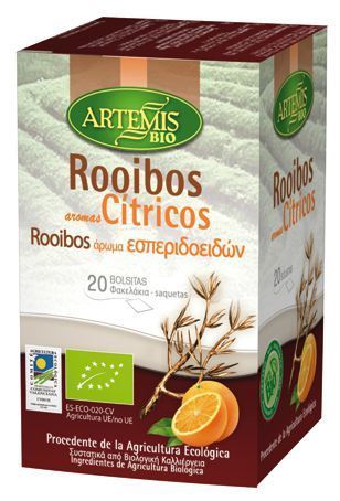 Té Roibos Cítricos Infusión Eco 20 Sobres