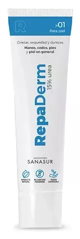 Repaderm 15% Urea Crema Manos, Pies y Codos 75 ml