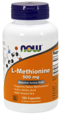 L-Methionine 500 mg 100 Cápsulas
